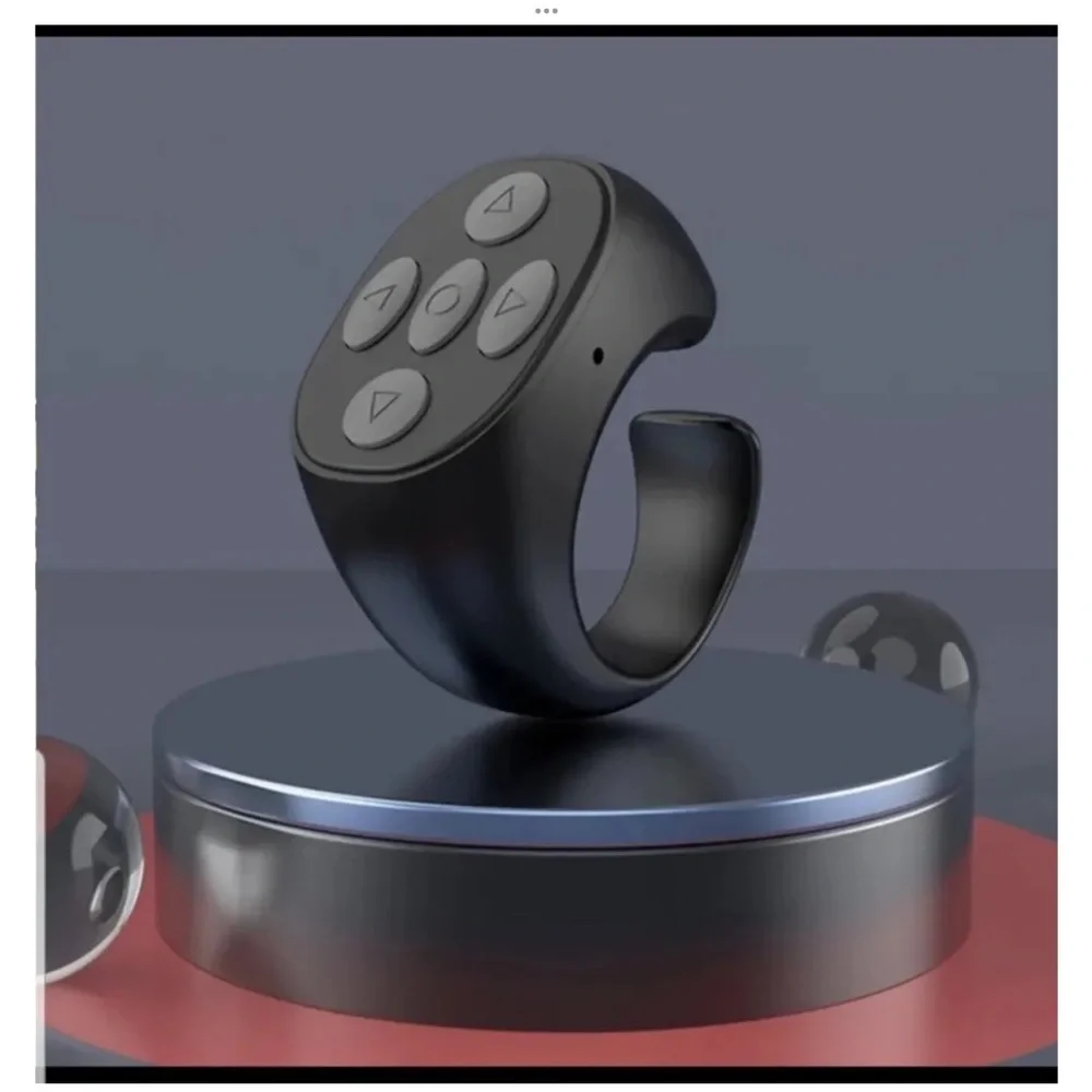 TikTok Control Ring Kindle APP Page Turner Scrolling Ring Bluetooth Selfies etc - Picture 6 of 7